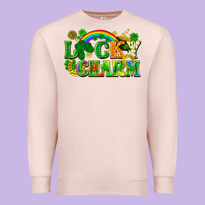 Lucky Charm Premium Sweatshirt Designed By Fadigitalartstudio