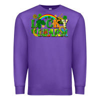 Purple lucky charm Premium Sweatshirt - FaDigitalArtStudio