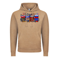 Vintage Coffee labor day drink Vintage Hoodie - RacoonDesign