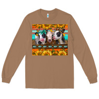 Toasted Coconut heifers and sunflowers Long Sleeve Tee - Jasminsmagicworld