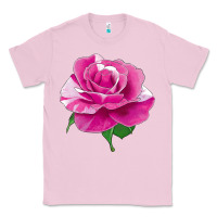 Bubblegum Pink Parade Day Rose Classic Tee - LillyAllenDesigns