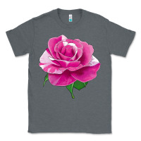 Charcoal Heather Parade Day Rose Classic Tee - LillyAllenDesigns