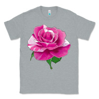 Heather Grey Parade Day Rose Classic Tee - LillyAllenDesigns
