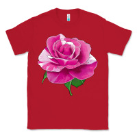 Red Parade Day Rose Classic Tee - LillyAllenDesigns
