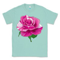 Seafoam Parade Day Rose Classic Tee - LillyAllenDesigns