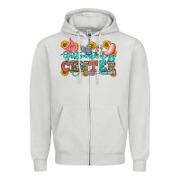 Dove Grey gastroenterology center olivia Zipper Hoodie - OliviaCreatesArt