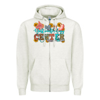 Oatmeal Heather gastroenterology center olivia Zipper Hoodie - OliviaCreatesArt
