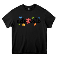Black advocate autism Heavy Core Tee - MaliasSmallBusiness