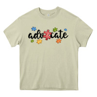 Mossy advocate autism Heavy Core Tee - MaliasSmallBusiness