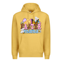 Antique Gold Easter mama Premium Hoodie - OliviaCreatesArt