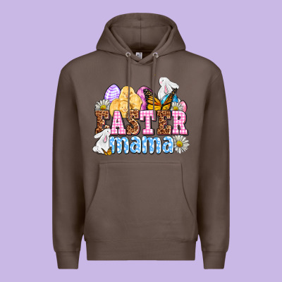 Easter Mama Premium Hoodie Designed By Oliviacreatesart
