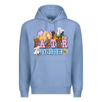 Colony Blue Easter mama Premium Hoodie - OliviaCreatesArt