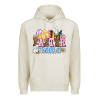 Oatmeal Heather Easter mama Premium Hoodie - OliviaCreatesArt