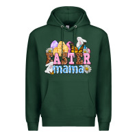 Sports Green Easter mama Premium Hoodie - OliviaCreatesArt