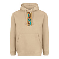 Mushroom american football with leopard pen wraps Heavyweight Hoodie - BundleAndBundleShop