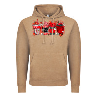Vintage Coffee lady bug drink Vintage Hoodie - RacoonDesign
