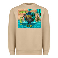 Mushroom wıshın i was fıshın Heavyweight Sweatshirt - TumblerDesignByShophia