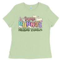Matcha some bunnys needs vodka Ladies Tee - MaliasSmallBusiness