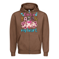 Chestnut don't go bacon my heart olivia Zipper Hoodie - OliviaCreatesArt