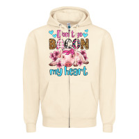 Sandshell don't go bacon my heart olivia Zipper Hoodie - OliviaCreatesArt