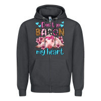 Smoke don't go bacon my heart olivia Zipper Hoodie - OliviaCreatesArt