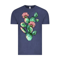 Vintage Denim cactus 5 Vintage Tee - JahusDesignShop