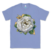Colony Blue Pillow Fight Rose Classic Tee - LillyAllenDesigns