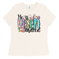 Bone he is risen indeed Ladies Tee - MaliasSmallBusiness