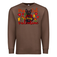 Chestnut my cat is my valentine valentine's day Premium Sweatshirt - FaDigitalArtStudio