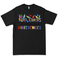 Black 100 days of embracing differences Premium Tee - MaliasSmallBusiness