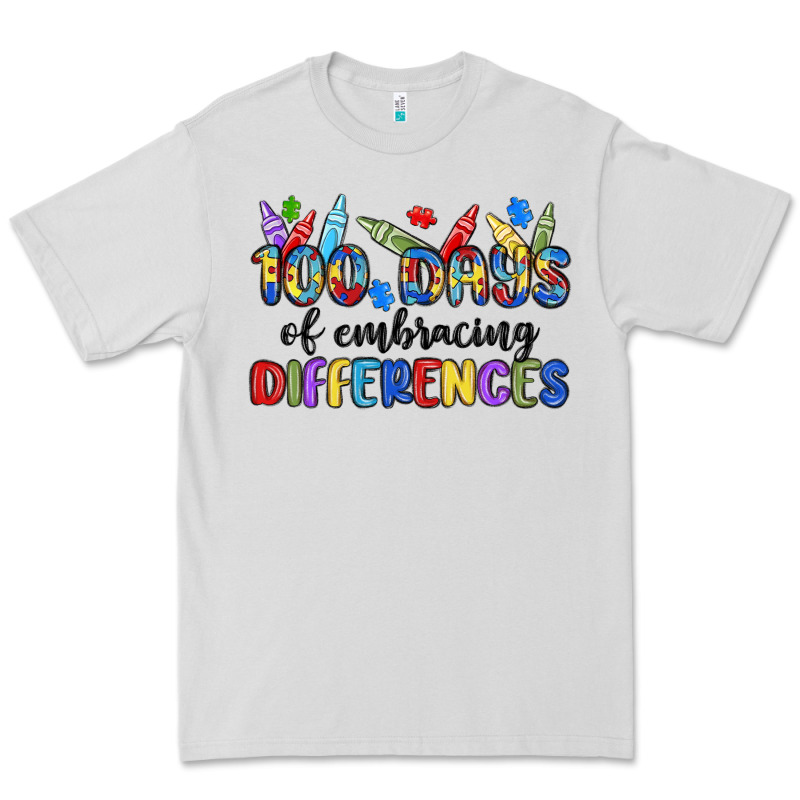 100 Days Of Embracing Differences Premium Tee by MaliasSmallBusiness | Teevron
