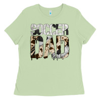 Matcha no background soccer dad Ladies Tee - Jasminsmagicworld