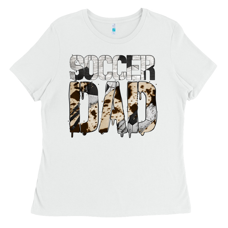 No Background Soccer Dad Ladies Tee by Jasminsmagicworld | Teevron