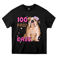 Black 100 days of school Heavy Core Tee - MaliasSmallBusiness