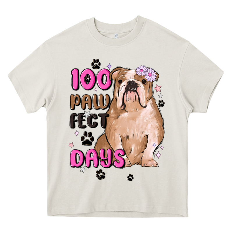 100 Days Of School Heavy Core Tee by MaliasSmallBusiness | Teevron