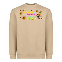 Fueled By ıced Coffee And Anxiety Heavyweight Sweatshirt | Teevron