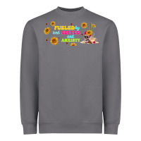 Storm fueled by ıced coffee and anxiety Heavyweight Sweatshirt - TumblerDesignByShophia