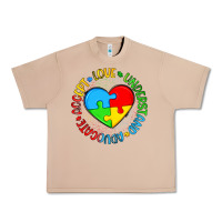 Burro autism awareness puzzle heart love understand advo Urban Heavy Tee - Artiststas