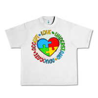 Lunar Rock autism awareness puzzle heart love understand advo Urban Heavy Tee - Artiststas