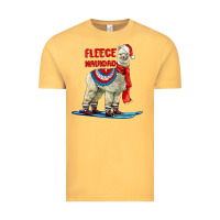 Vintage Mustard Fleece Navidad Alpaca Vintage Tee - LillyAllenDesigns