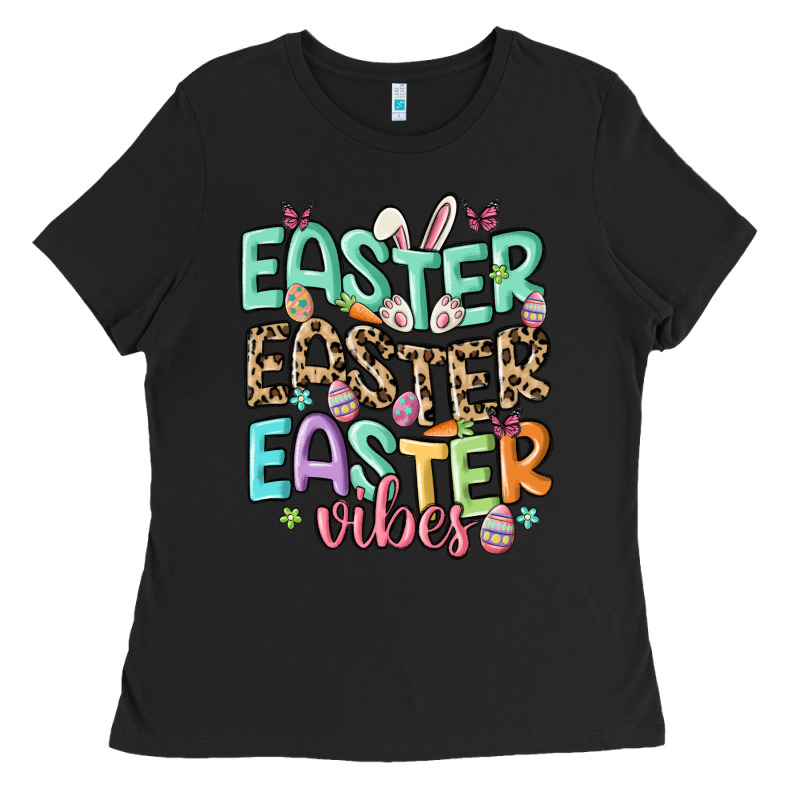 Easter Vibes Ladies Tee by MaliasSmallBusiness | Teevron
