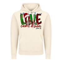 Vintage Artic love came dow christmas Vintage Hoodie - RacoonDesign