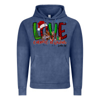 Vintage Denim love came dow christmas Vintage Hoodie - RacoonDesign