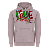 Vintage Zinc love came dow christmas Vintage Hoodie - RacoonDesign