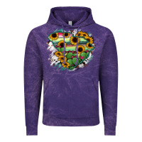 Cloud Purple South Carolina State Map Vintage Hoodie - RanaPortraitStore