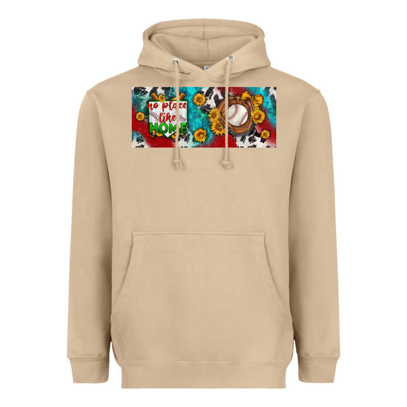 No Place Like Home Baseball Heavyweight Hoodie by BundleAndBundleShop | Teevron