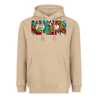 Mushroom no place like home baseball Heavyweight Hoodie - BundleAndBundleShop