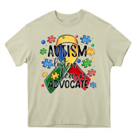 Mossy autism listen learn advocate Heavy Core Tee - MaliasSmallBusiness