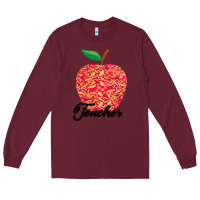 Burgundy Teacher Long Sleeve Tee - Bettercallsaul