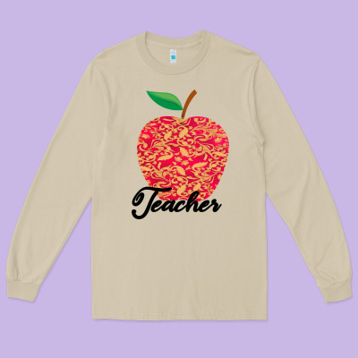Teacher Long Sleeve Tee Designed By Bettercallsaul